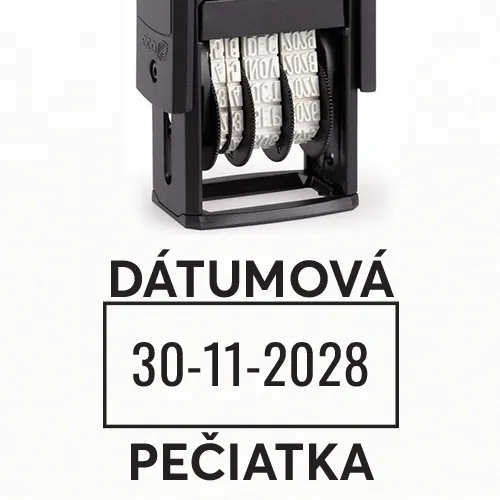 Razítko s dátumom značky Trodat
