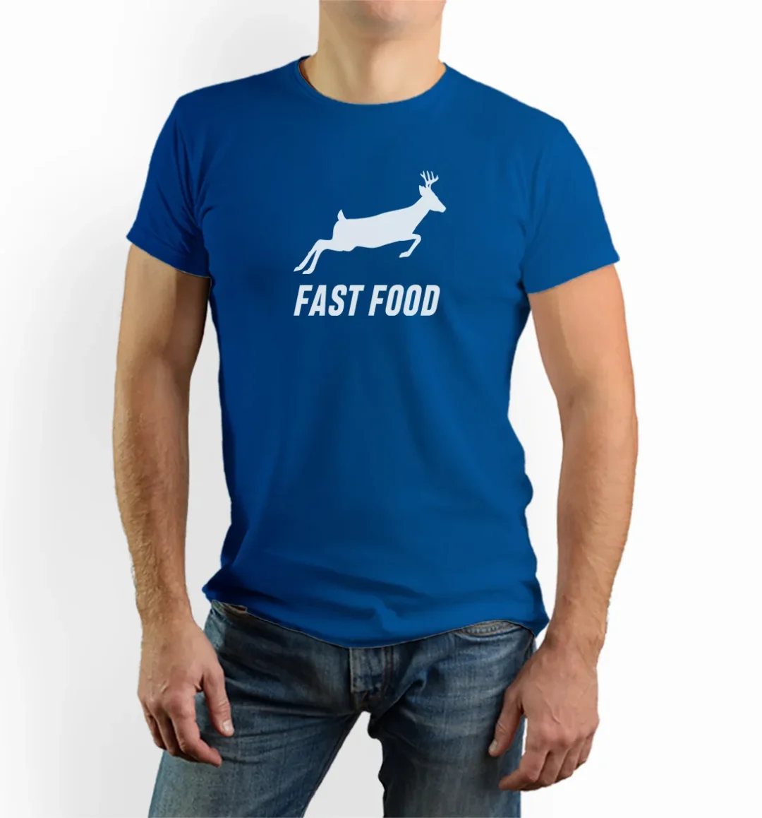 Vtipné fastfood tričko