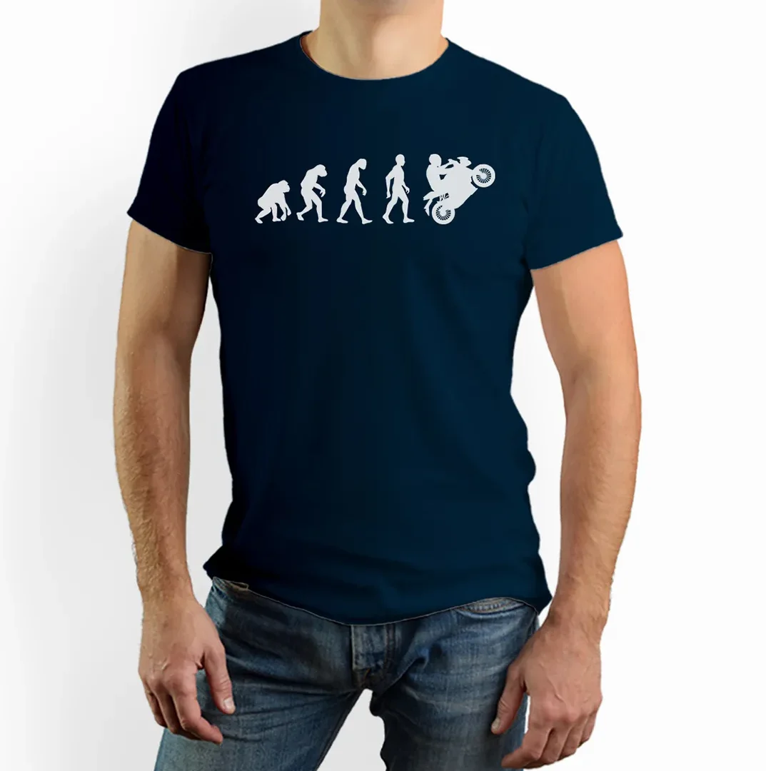 Tričko pre motorkára evolúcia