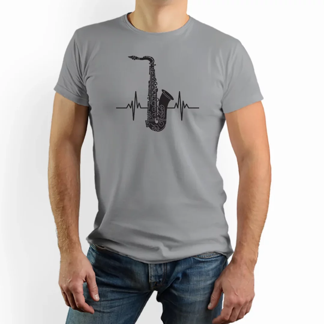 saxofon tričko saxofonista