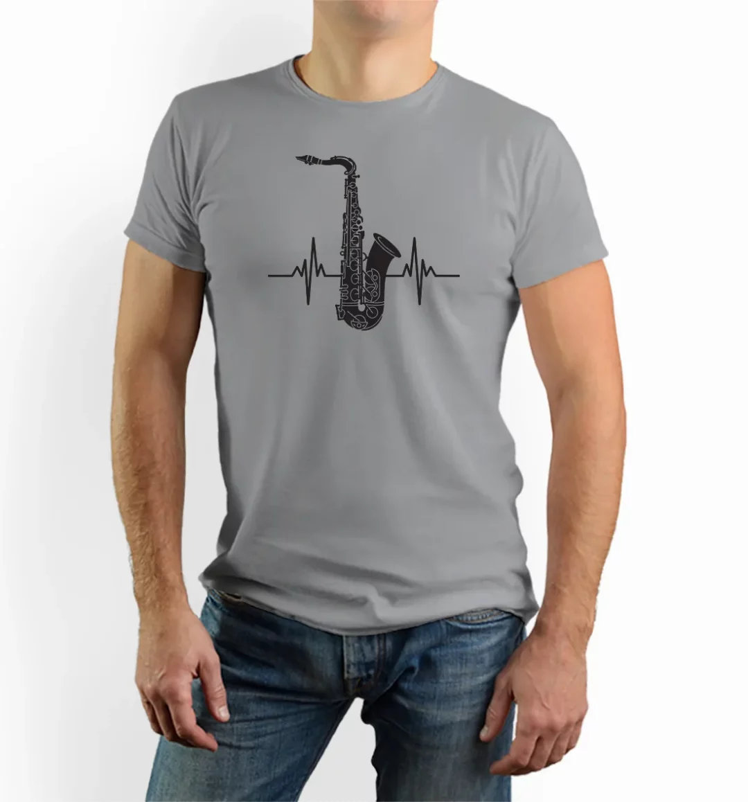 saxofon tričko saxofonista