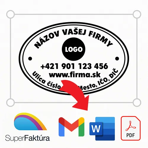Digitálna pečiatka pre Word, PDF, Faktúry a Dokumenty