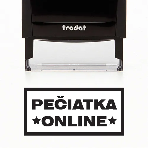 pečiatka online