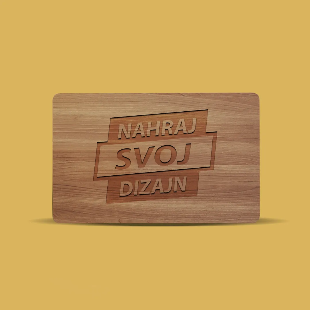 Drevene vizitky na mieru