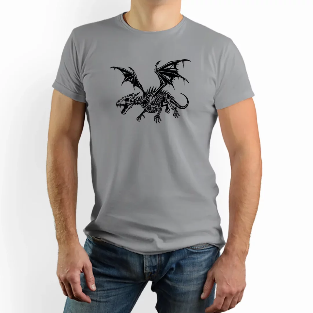 Hororové tričko s drakom na Halloween