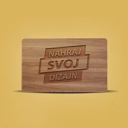 Drevená vizitka