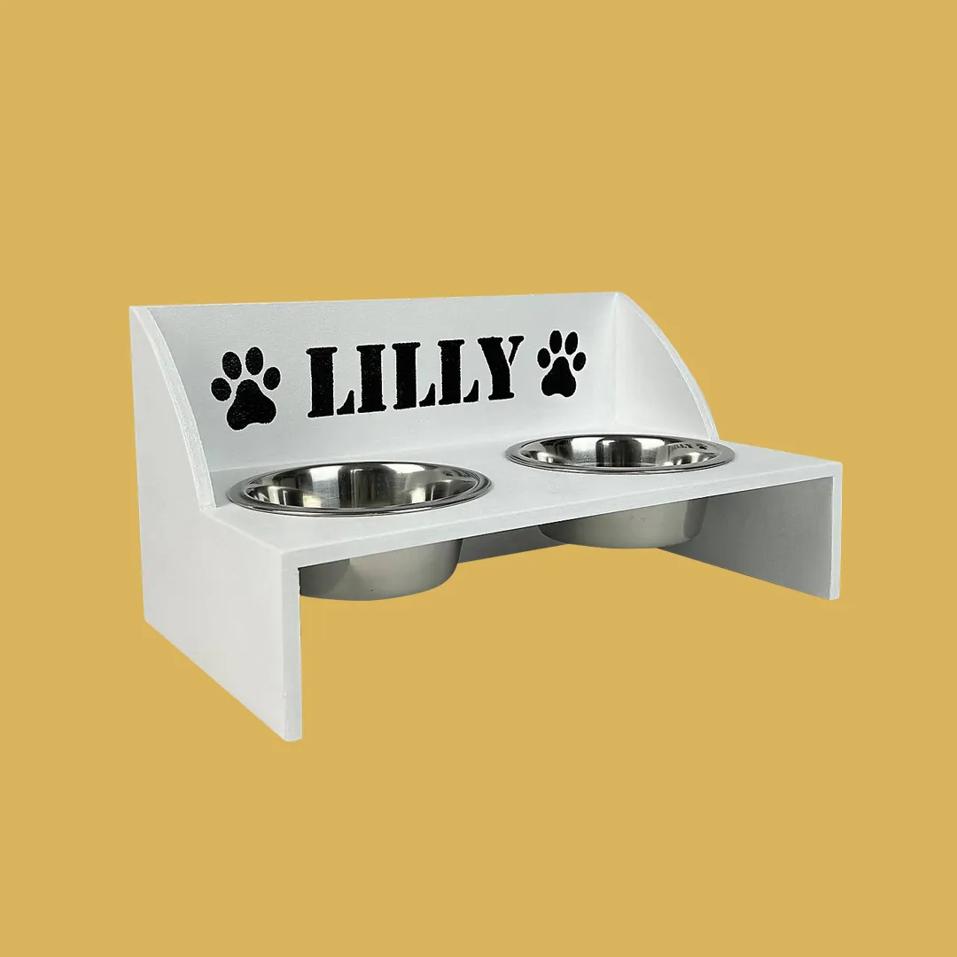 Stojan na misky pre psa