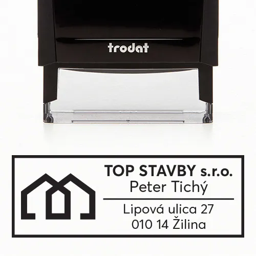 Stavebná firma pečiatka