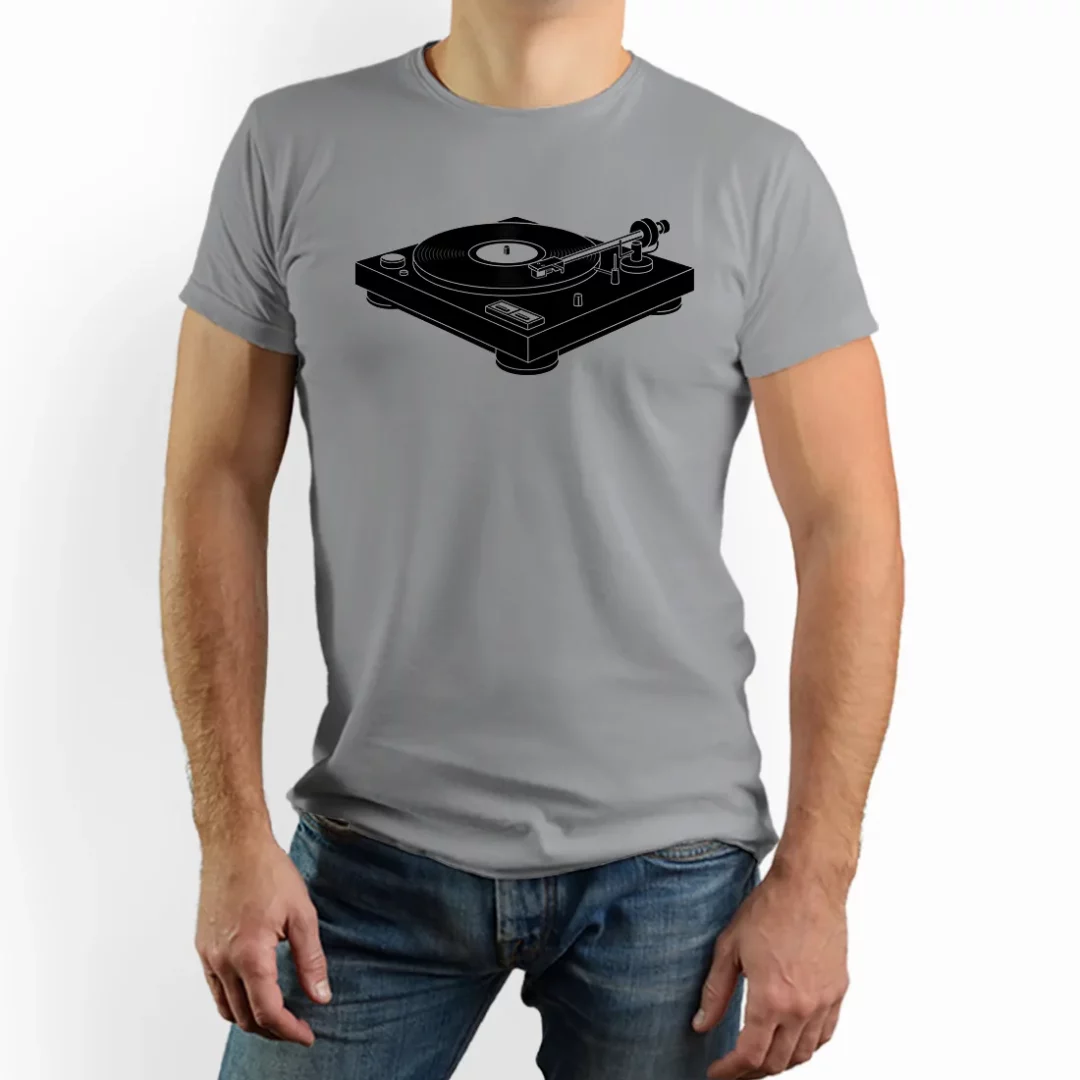 WEBP_gramofón tričko hudobník DJ vinylové platne
